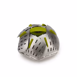 Joseph Joseph Bloom Steel Folding Steamer Basket, Panier pour cuisson vapeur unique, Acier inoxydable, Acier inoxydable, 16 c ...