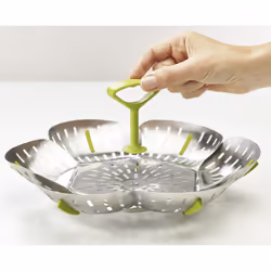 Joseph Joseph Bloom Steel Folding Steamer Basket