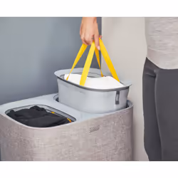 Joseph Joseph 50003 panier à linge 90 L Rectangulaire Coton, Polyester Gris