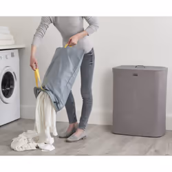 Joseph Joseph 50003 panier à linge 90 L Rectangulaire Coton, Polyester Gris - Vue supplémentaire 5