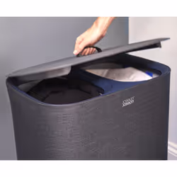 Joseph Joseph 50004 panier à linge 90 L Rectangulaire Coton, Polyester Noir