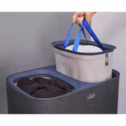 Joseph Joseph 50004 panier à linge 90 L Rectangulaire Coton, Polyester Noir