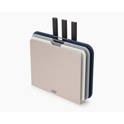 Joseph Joseph Nest planche à découper pour cuisine Rectangulaire Acier inoxydable Gris