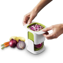Hachoir à légumes - Joseph Joseph - ChopCup - Blanc - Démontable - Compatible lave-vaisselle