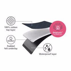 Joseph Joseph Pocket Plus Folding Ironing Board with Advanced Cover Planche à repasser Full-size 330 x 900 mm