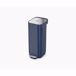 Joseph Joseph Porta, 40 L, Rectangulaire, Acier inoxydable, Bleu, Pédale, 280 mm