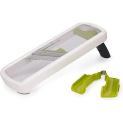 Joseph Joseph Multi-Grip Mandoline de CuisineCoupe Légumes et fruits Multifonction avec 3 Épaisseur de Tranche et 2 de Julienne