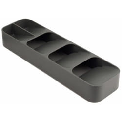 Range-couverts compact deJosephJoseph Joseph Duo, pour optimiser l'espace el tiroir, design compact, matériaux durables, nettoyage facile de, accès rapide aux ustensiles.