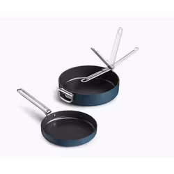 Joseph Joseph Space, Set de friture, Bleu, Aluminium, Vitrocéramique, Acier inoxydable, Acier inoxydable