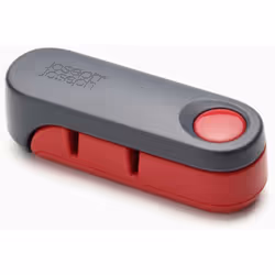 Aiguiseur couteau JOSEPH JOSEPH à couteau pliant Rota Gris-Rouge