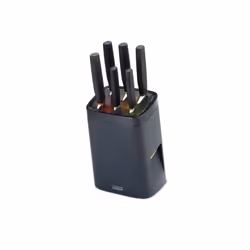Joseph Joseph LockBlock, Bloc de couteaux/coutellerie, Acier inoxydable, Acier inoxydable, Noir, Noir, 7 pièce(s)