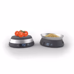 Joseph Joseph SwitchScale Gris Comptoir Ovale Balance de ménage électronique