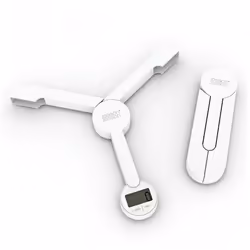 Joseph Joseph TriScale, Balance de ménage électronique, 5 kg, Blanc, Tactile, fl. oz, kg, lb, ml, LCD