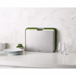 Joseph Joseph 60164 planche à découper pour cuisine Rectangulaire Vert - Vue supplémentaire 5