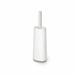 Joseph Joseph Flex Brosse Toilettes, Plastique, Blanc/Gris, 11,4 x 7,4 x 42,9 cm