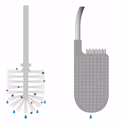 Joseph Joseph Flex Support et brosse pour toilettes