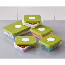 Joseph Joseph Dial Carré Boîte 1,2 L Vert, Transparent 1 pièce(s)