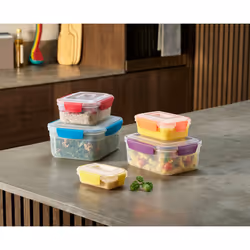 Joseph Joseph Nest Rectangulaire Régler 6,72 L Multicolore 5 pièce(s) - Vue supplémentaire 6
