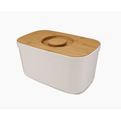 Joseph Joseph Bread Bin Boîte à pain Rectangulaire Blanc Bambou, Plastique