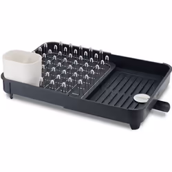 Joseph Joseph Extend, Égouttoir, Pieds, A encastrer, Couverts, Vaisselle, Verres, Gris, 527 mm