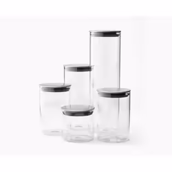 Joseph Joseph Podium Kit de boîtes universelles 5,4 L Verre, Silicone, Acier inoxydable