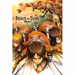 GB eye Attack, 1 pièce(s), Bande dessinée, ATTACK ON TITAN, Rectangulaire, Garçon/Fille, 61 x 91,5 cm