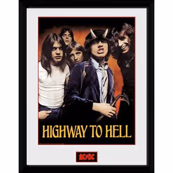GB eye Highway To Hell, 1 pièce(s), Musique, AC/DC, Rectangulaire, Garçon/Fille, Multicolore