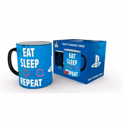 GB eye Eat Sleep Repeat, Unique, 0,295 L, Multicolore, Mug, Universel, Emballage cadeau