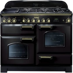 Falcon Classic Deluxe 110 Cuisinière Noir, Laiton A