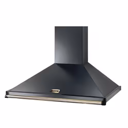 Falcon FALHDC 110, Conduit / Recirculation, Montée au mur, Noir, 15 cm, Métal, 40 W