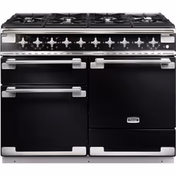 Falcon Elise 110, Cuisinière, Noir, Rotatif, Devant, Gaz, 6 zone(s)