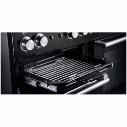 Falcon Nexus 90 Cuisinière Gaz Noir, Chrome A