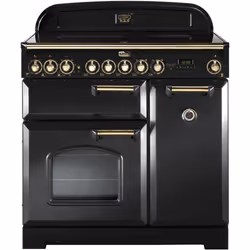 Piano de cuisson vitrocéramique FALCON CLASSIC DELUXE 90 CHARBON Mat satiné