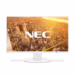 NEC MultiSync E271N, 68,6 cm (27"), 1920 x 1080 pixels, Full HD, LED, 6 ms, Blanc