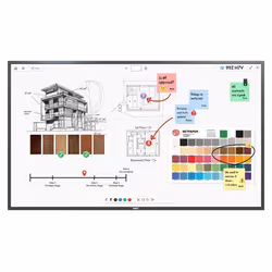 NEC MultiSync M651 IGB, Écran plat interactif, 165,1 cm (65"), LCD, 3840 x 2160 pixels, 24/7