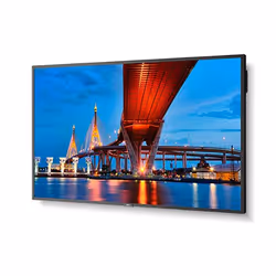 NEC MultiSync M651-2 En forme de kiosk 65" LED 500 cd/m² 4K Ultra HD Noir Intégré dans le processeur