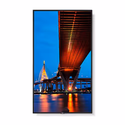 NEC MultiSync M651-2 En forme de kiosk 65" LED 500 cd/m² 4K Ultra HD Noir Intégré dans le processeur - Vue supplémentaire 5