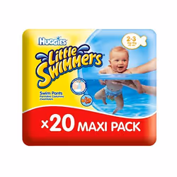 Huggies Little Swimmers, Garçon/Fille, Small, 3 kg, 8 kg, Multicolore, 20 pièce(s)