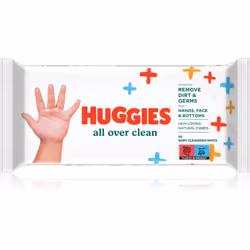Les lingettes nettoyantes Huggies All Over Clean veillent à la peau de l’enfant simplement, rapidement et efficacement.
