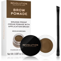 Makeup Revolution Brow Pomade teinte Medium Brown 2.5 g