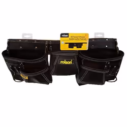 Sac a outil - sacoche a outil - sac a dos porte-outils Rolson - 68870 - Twin Pocket Outil simple Ceinture - Noir