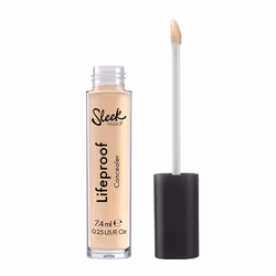 Sleek MakeUP Lifeproof Concealer Vanilla Shot 7.4ml, Vanilla Shot, Universel, Liquide, Bouteille, 7,4 ml, Femmes