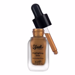 Sleek MakeUP Highlighting Elixir Illuminating Drops Sun.lit (Bronze) 8ml, Liquide, Compte-gouttes, Or, Sun.lit (Bronze), Radi ...