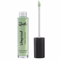Sleek MakeUP LIFEPROOF COLOUR CORRECTOR, Vert, REDUCE REDNESS, Liquide, Bouteille, 7,4 ml, Femmes