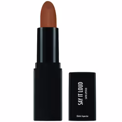 Sleek MakeUP Say It Loud Satin Lipstick Ghetto Superstar 1.16g, Marron, Ghetto Superstar, 1 couleurs, Femmes, Satin, Bouteill ...