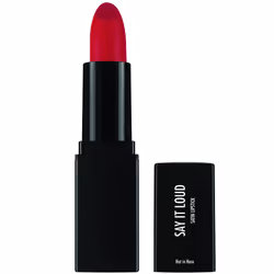 Sleek MakeUP Say It Loud Satin Lipstick Hot In Here 1.16g, Rouge, Hot In Here, 1 couleurs, Femmes, Satin, Bouteille