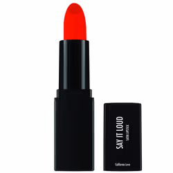 Sleek MakeUP Say It Loud Satin Lipstick California Love 1.16g, Rouge, California Love, 1 couleurs, Femmes, Satin, Bouteille