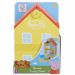 BOTI Peppa Pig - Wooden Family Home, 2 an(s)