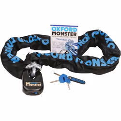 Oxford Monster Verrouillage de chaîne, noir, taille 150 cm pour Hommes