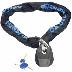 Oxford Monster XL Verrouillage de chaîne, noir, taille 200 cm pour Hommes